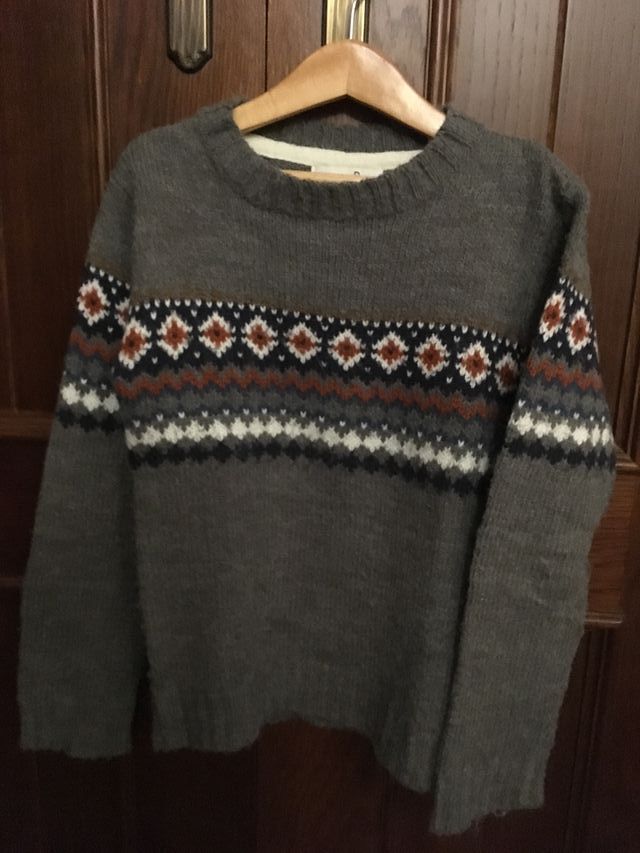 Jersey niño con 10% lana. Talla 8.