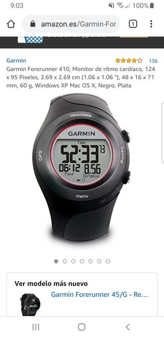correa garmin forerunner 410