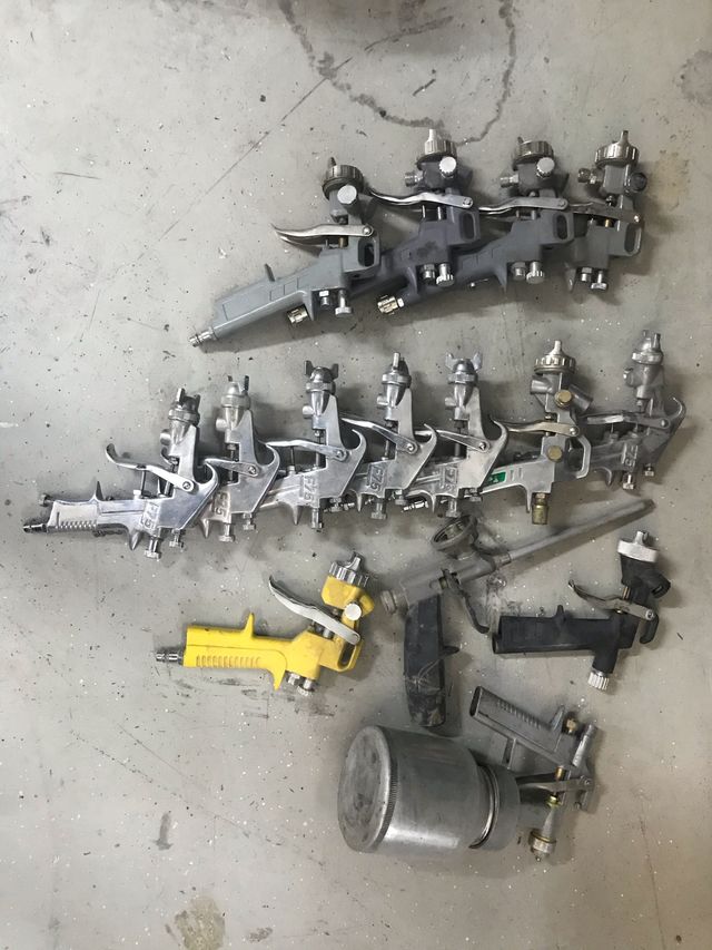 Lote de pistolas automoción