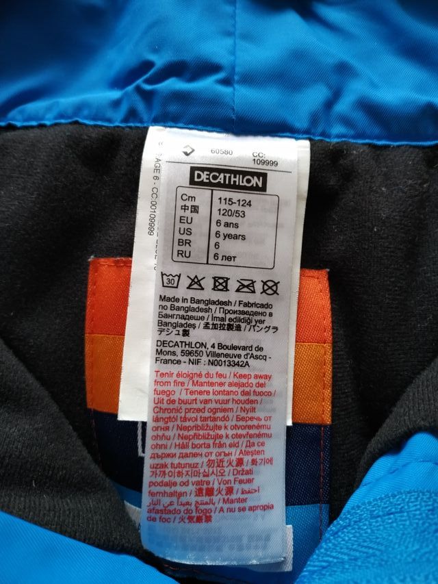 Pantalón nieve unisex