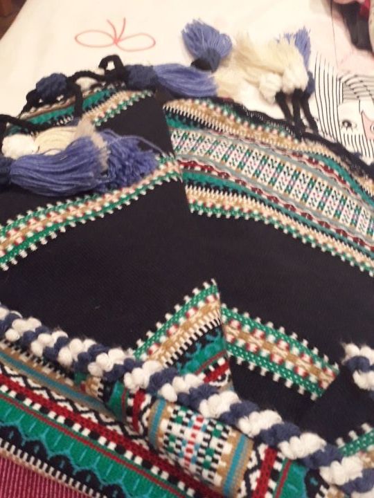 manta morellana  niño