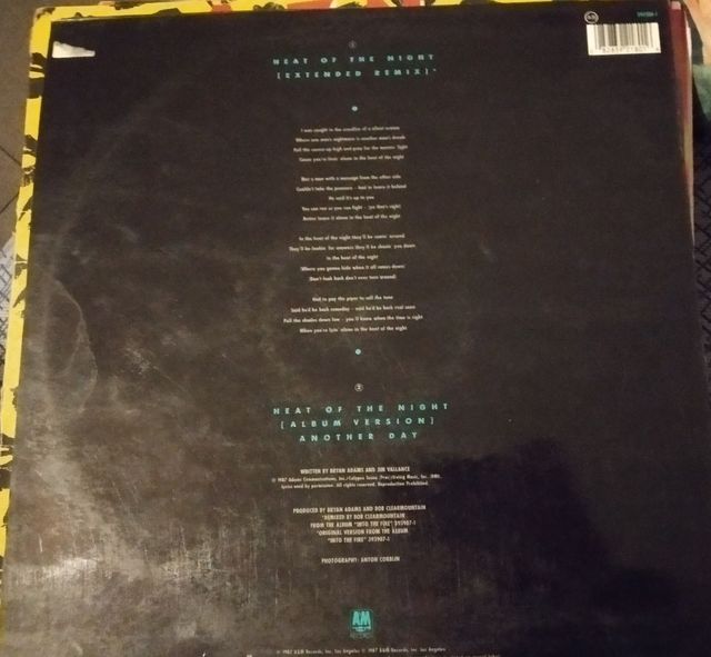 vinilo BRYAN ADAMS