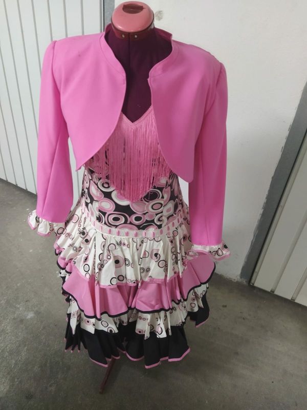 vestidoy torerilla tejido elastico 8 cm para saca