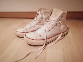 converse blancas talla 38