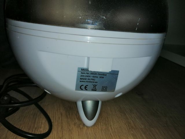 humidificador/ozonizador miniland ozonball