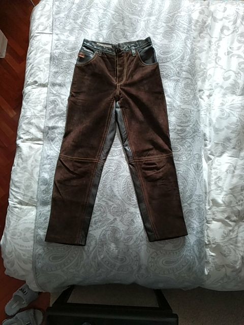 Pantalones Piel Chica vintage Último precio!!