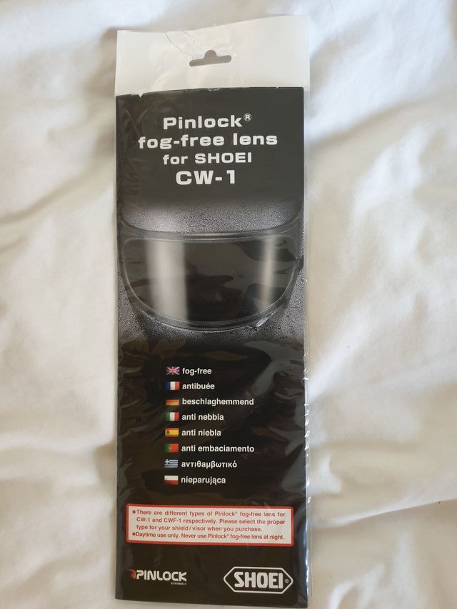 Shoei -Pinlock para Shoei CW-1