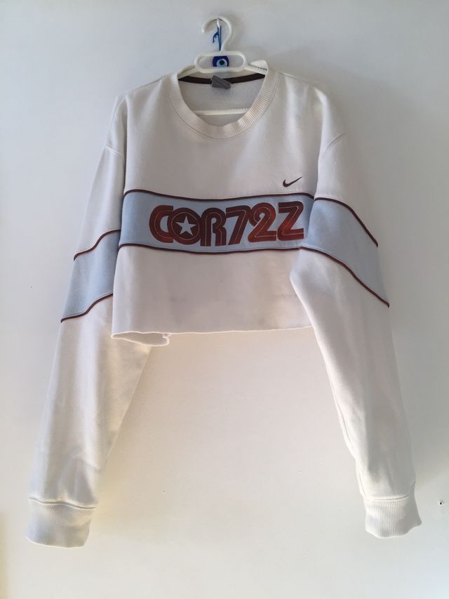 mejor selección de zapatos de otoño Precio pagable Nike cortez sudadera corta blanca y azul de segunda mano por 15 ... mejor selección de zapatos de otoño Precio pagable Nike cortez sudadera corta blanca y azul de segunda mano por 15 ...