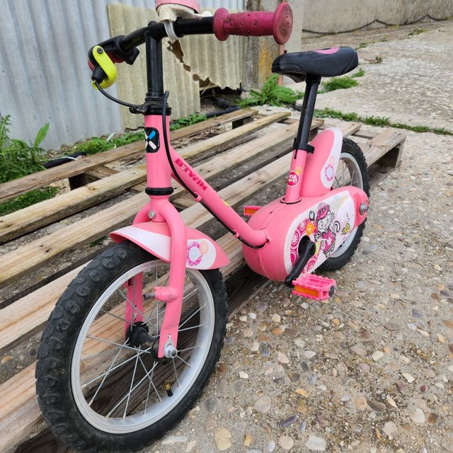 Mi primera Bicicleta niña 14 pulgadas (hasta 90cm)