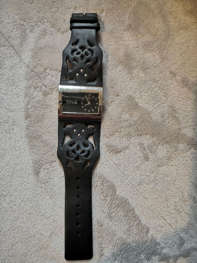 Reloj Tous acero y cuero REBAJADO