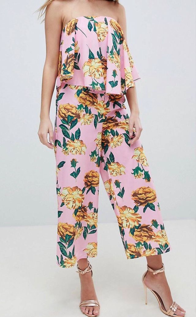 Mono largo flores Asos. ¡Nuevo con etiquetas!
