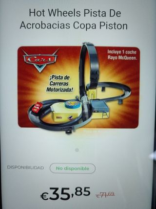 pista copa piston cars