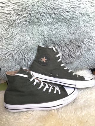 converse verde militar venta