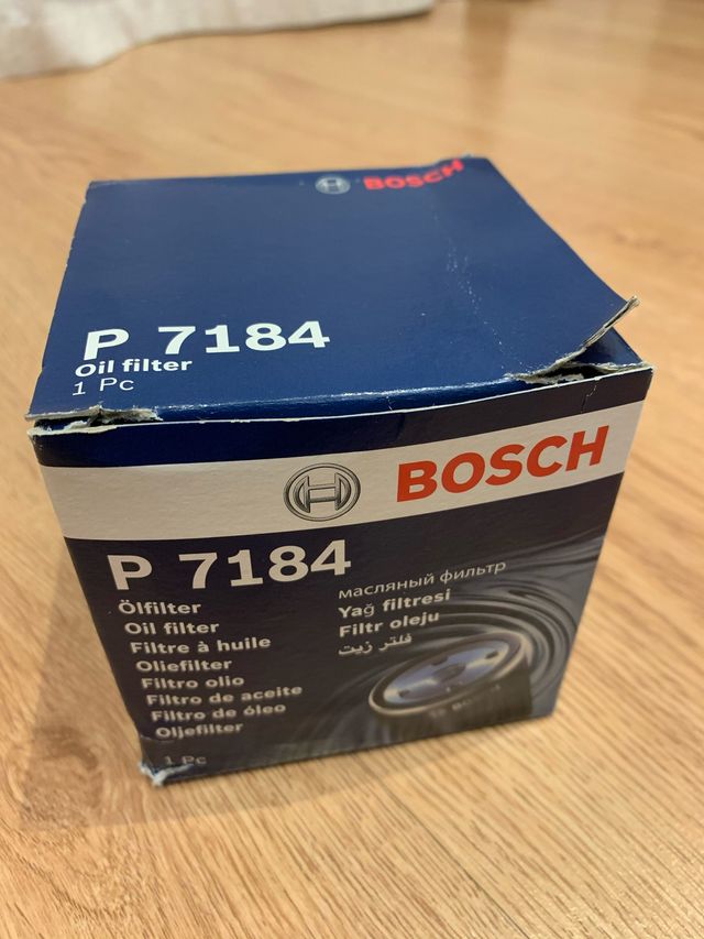 Filtro aceite coche marca Bosch F026407184 Renault