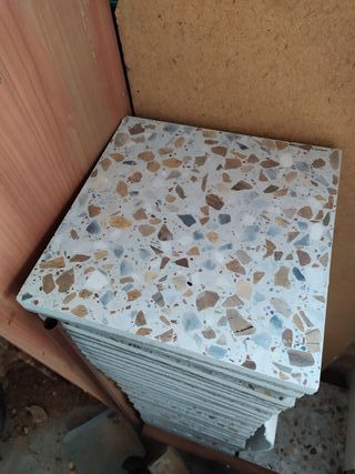 Baldosas terrazo de segunda mano en WALLAPOP