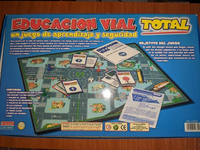 Juego de mesa Educación Vial Total
