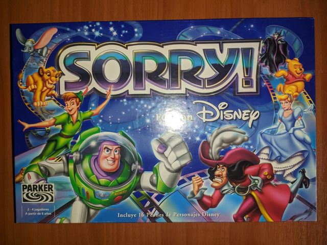 Sorry Disney juego de mesa