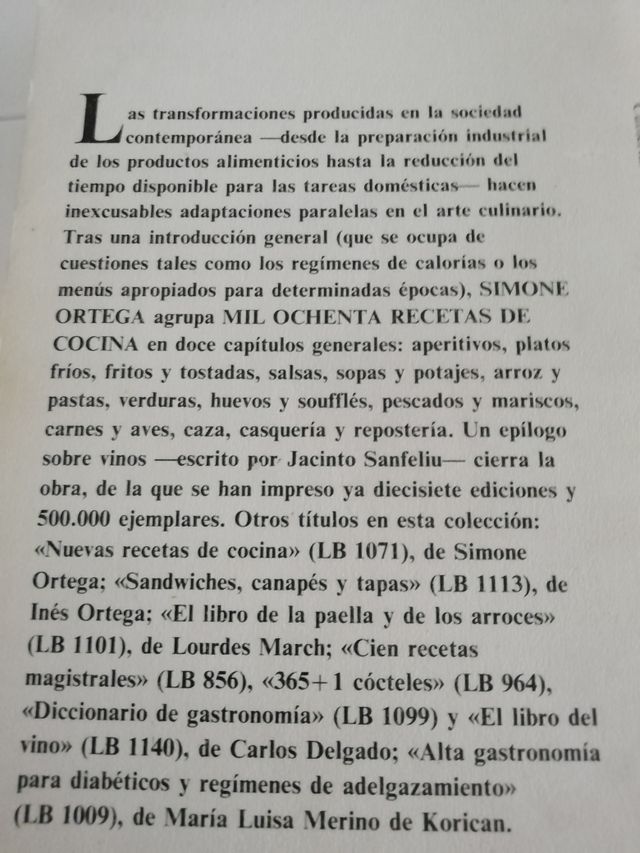 Libro cocina 1080 recetas