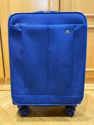 Maleta de cabina azul Paco Martinez de segunda mano por 35 EUR en Pozuelo  de Alarcón en WALLAPOP