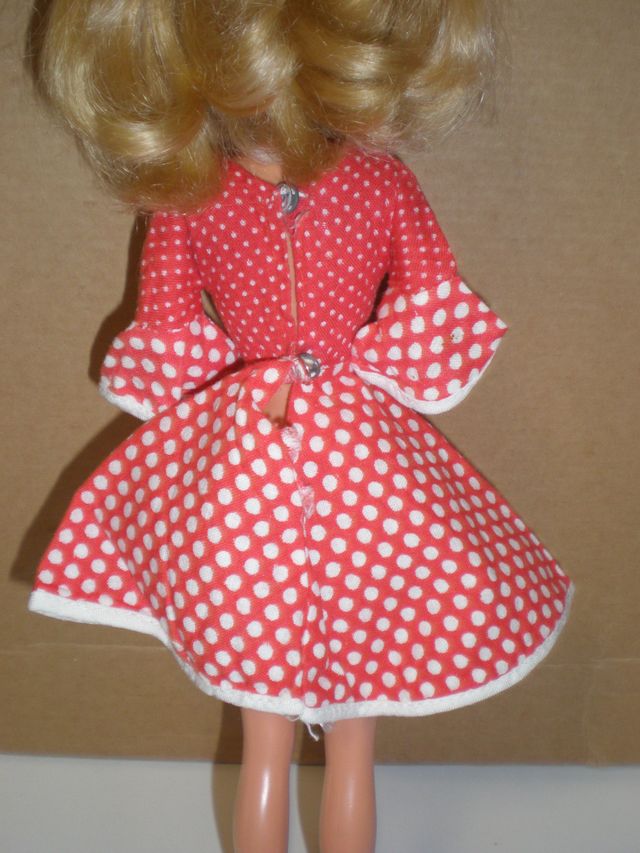 VESTIDO DE LUNARES PARA BARBIE O SIMILARES