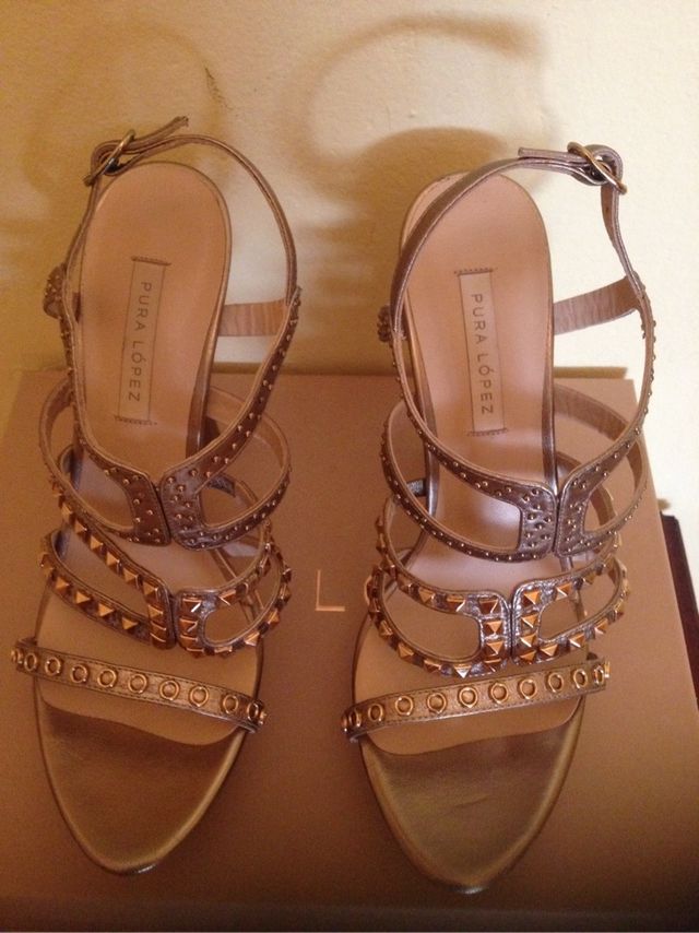 #boda Sandalia Pura Lopez AB275T sin estrenar