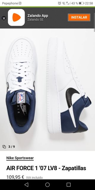 nike air force 1 07 lv8 zalando
