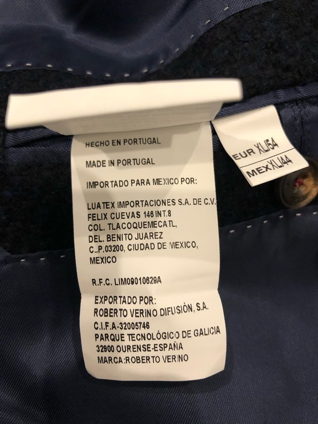 Abrigo Roberto Verino