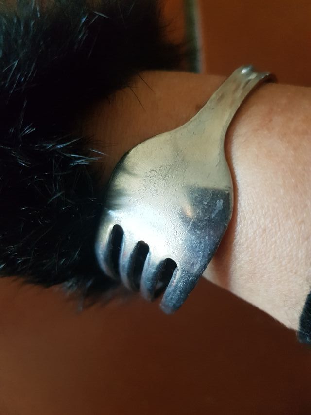 pulsera tenedor italiana