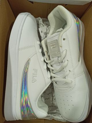 tenis fila rosas originales