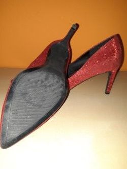 Zapatos rojo de tacón  41