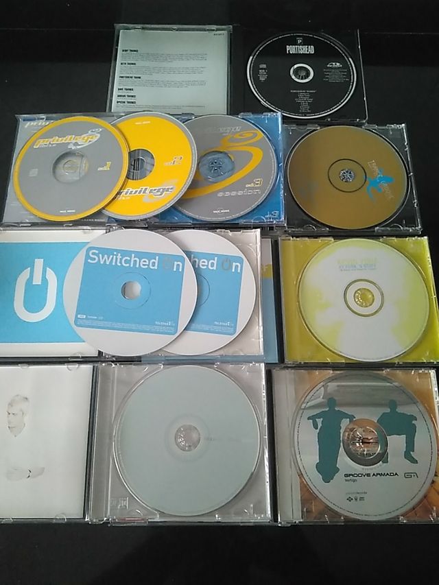 Lote 7 CDs electrónica