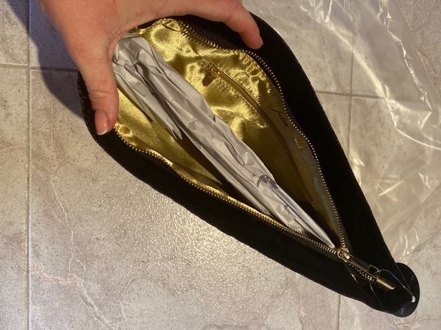 Bolso de mano negro
