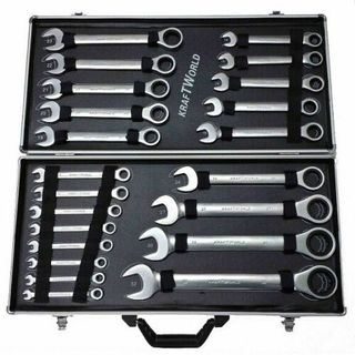 MALETA DE HERRAMIENTAS 186 PIEZAS LLAVES DE CARRACA CAJA REFORZADA RUEDAS ASA TROLLEY