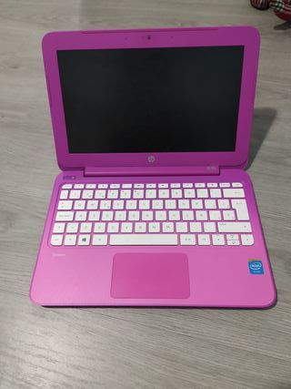Portátil HP rosa de segunda mano en WALLAPOP
