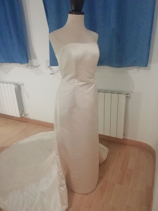 traje de novia T44 super chollo