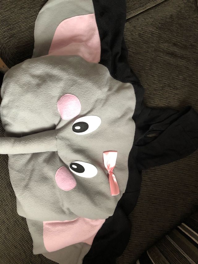 Disfraz elefante rosa