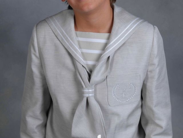 TRAJE COMUNIÓN GRIS + regalo ZAPATOS a juego