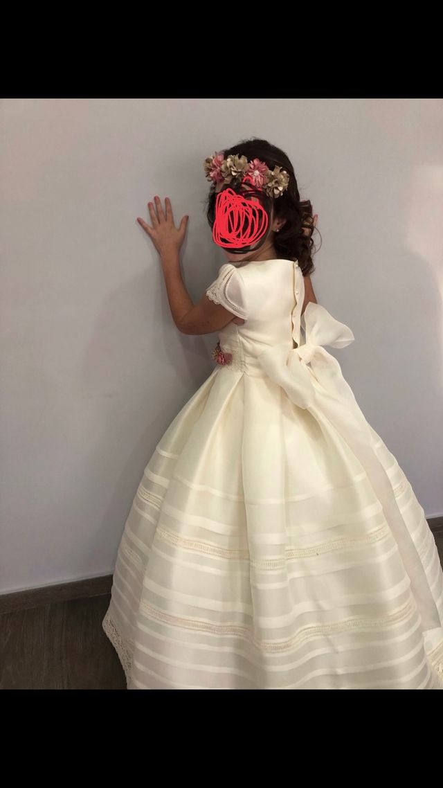 Traje de comunion nia