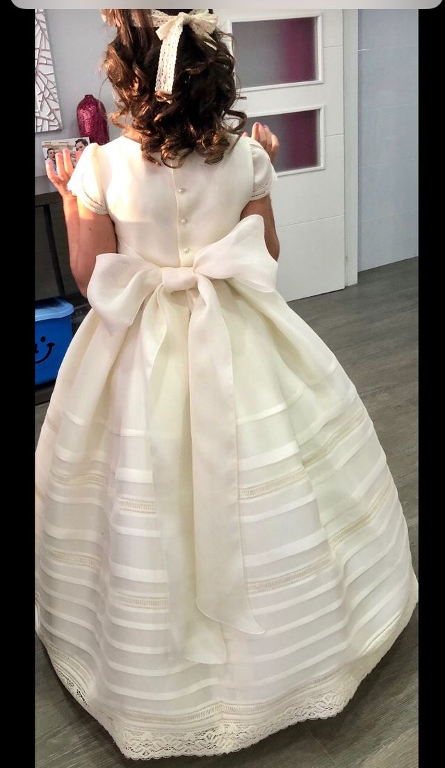 Traje de comunion nia