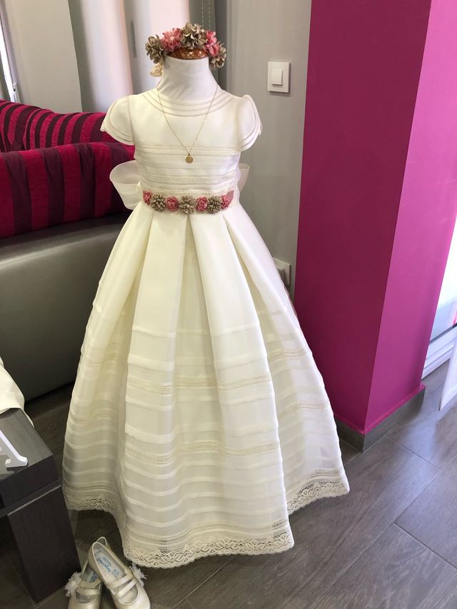 Traje de comunion nia