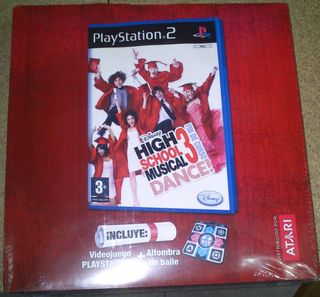 PS2 Disney High School musical 3 Dance! de segunda mano por High School Musical 3 Fin De Curso Dance+Alfombra Ps2