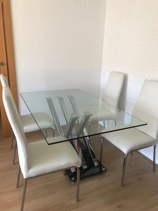 mesas con sillas salon wallapop mesas con sillas salon wallapop