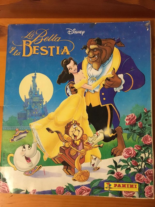 Album Cromos Panini Bella y Bestia