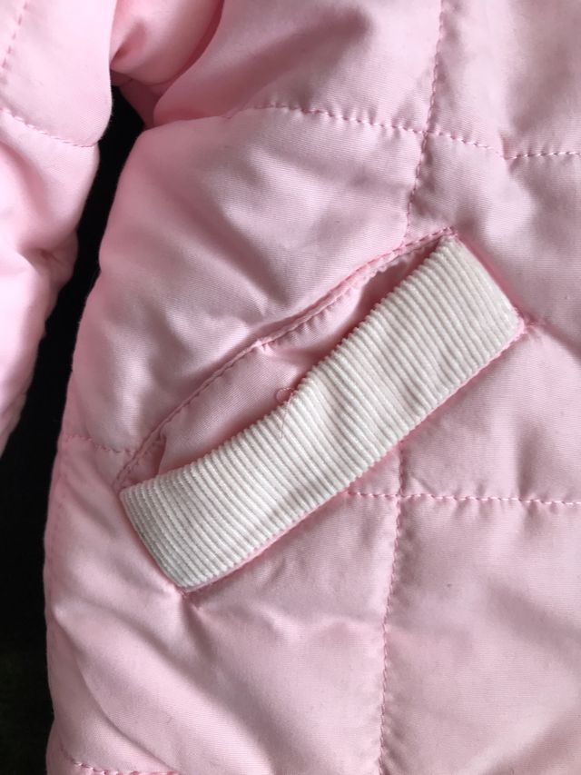 Peto y Abrigo plumífero Rosa corte inglés