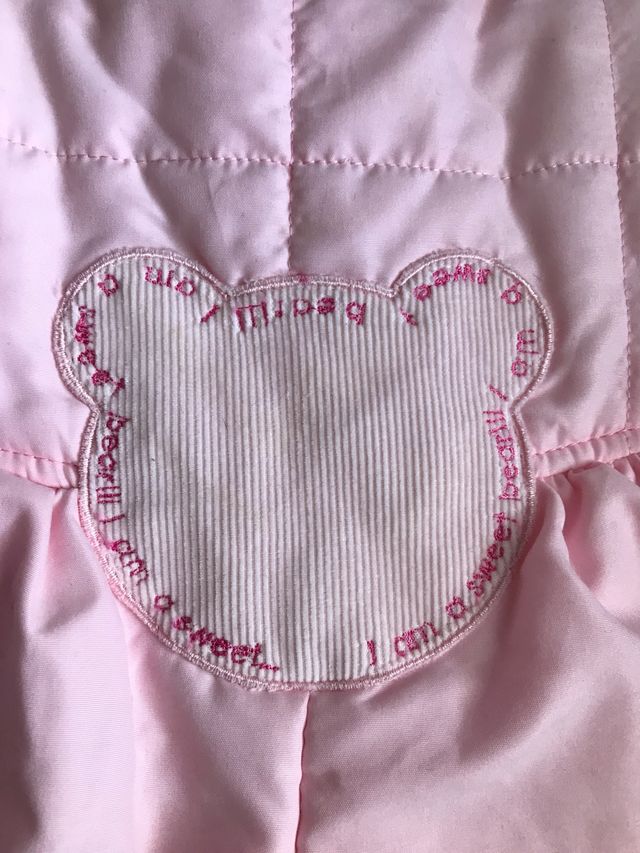 Peto y Abrigo plumífero Rosa corte inglés