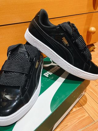 zapatilla puma con caña