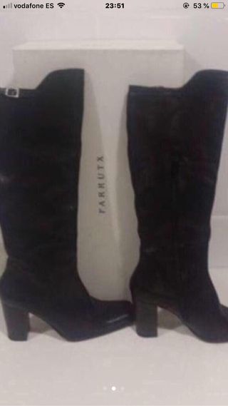 BOTAS ALTAS MARCA FARRUTX. TALLA 38 BOTAS ALTAS MARCA FARRUTX. TALLA 38