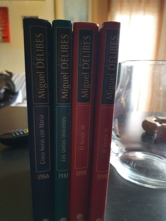 libros Miguel Delibes