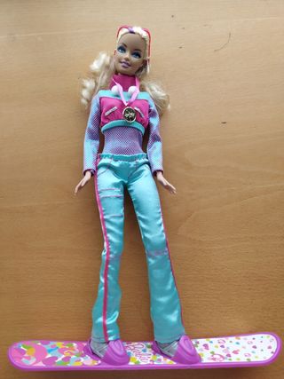 barbie snowboard
