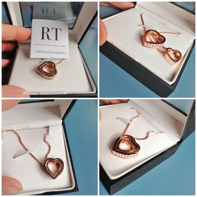 Collar de corazones especial San Valentín 